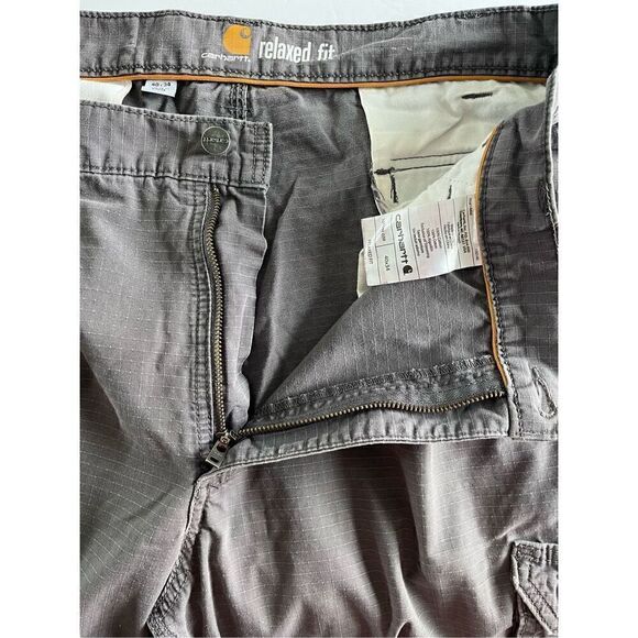 Carhartt Force Relaxed Fit Cargo Work Pant, 10 Pockets, Grey Men's Size 40 x 34 - Picture 4 of 13